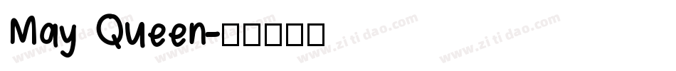 May Queen字体转换